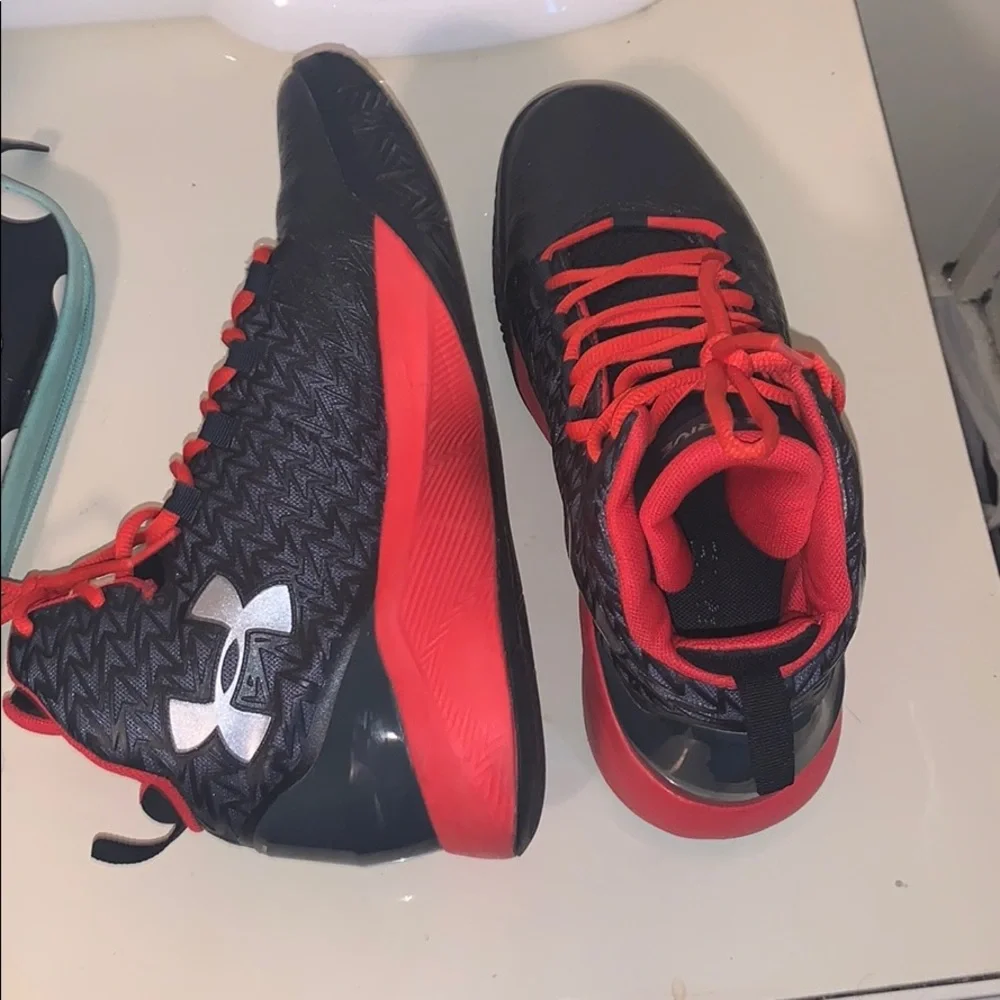 Under Armour red gray